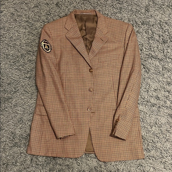 Vintage Hickey Freeman Blazer Men’s 44Made in USAWool Check Sport Coat